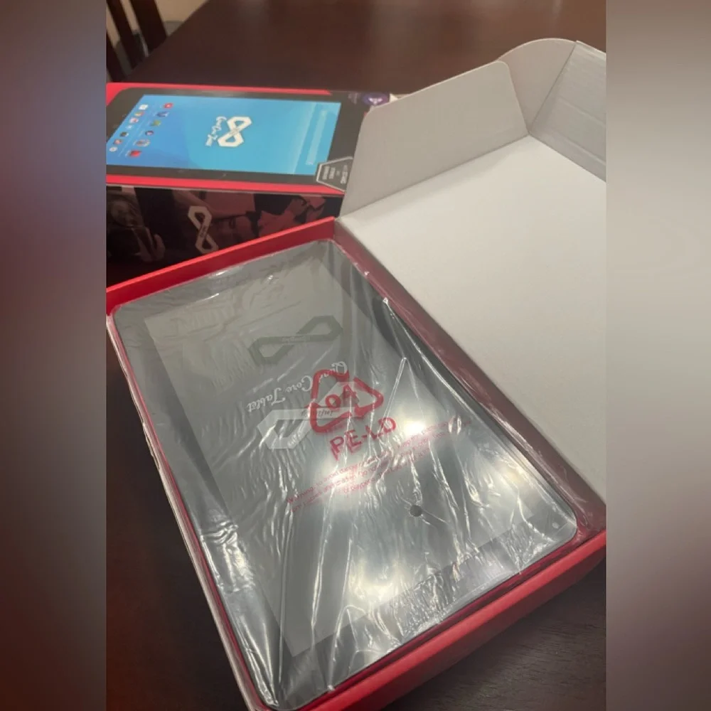 Black Tablet with Infinity Display